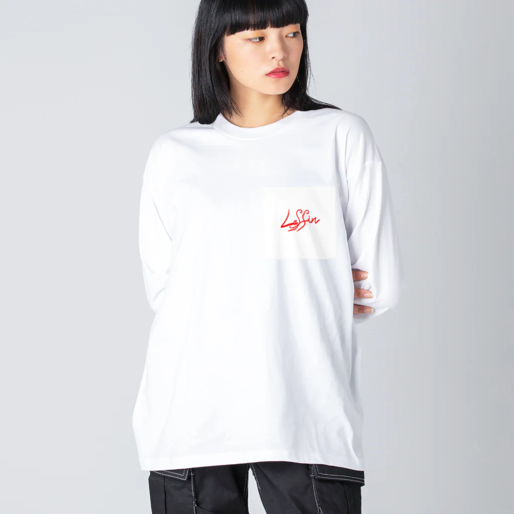 LaffinのLOOK ME！！ Big Long Sleeve T-Shirt