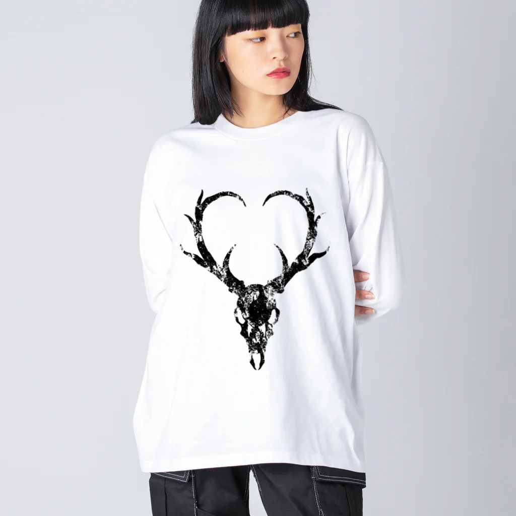 yummeeのDEAR DEER ビッグシルエットロングスリーブTシャツ