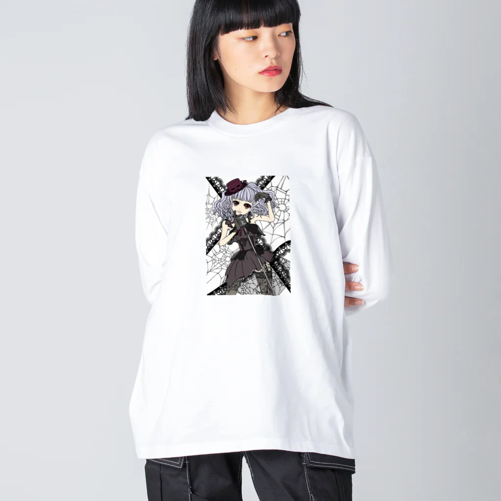 加藤 光雲のPunk&Lolita Big Long Sleeve T-Shirt