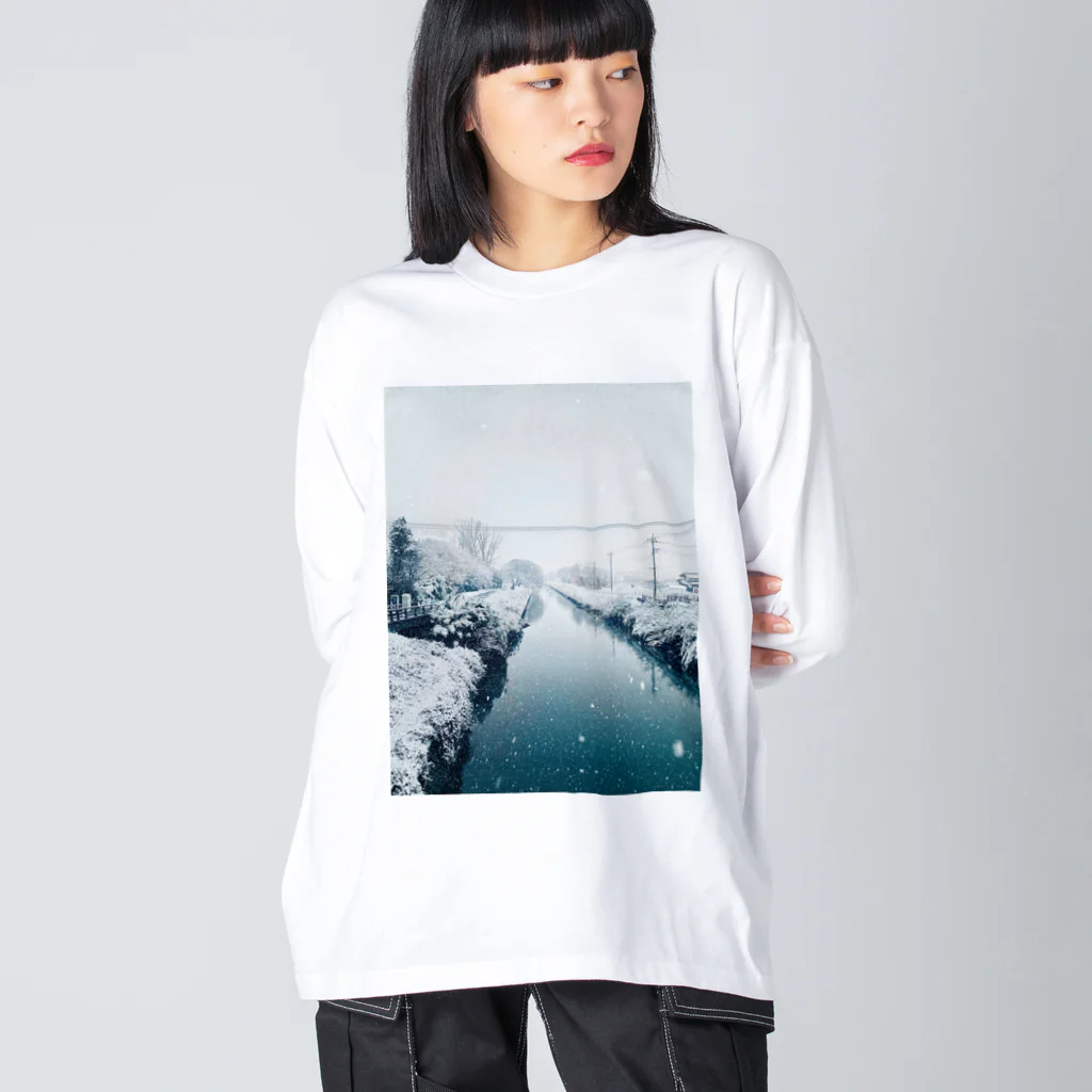 Mikazuki86の冬の景色1 Big Long Sleeve T-Shirt