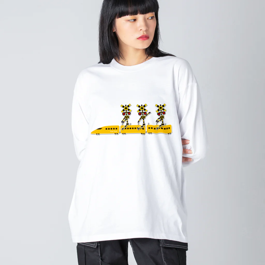 Fumi Fumiの電車に乗るFumiFumi ビッグシルエットロングスリーブTシャツ