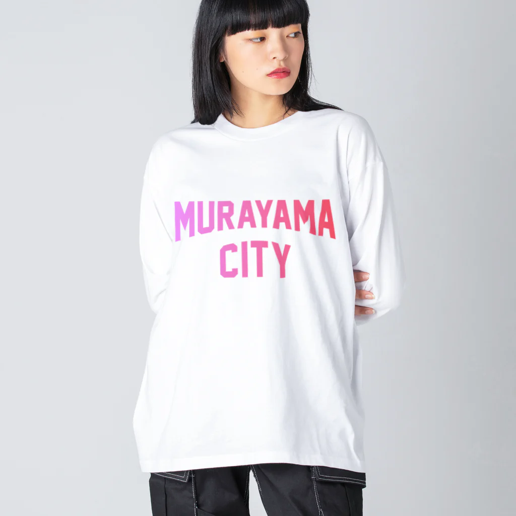 JIMOTOE Wear Local Japanの村山市 MURAYAMA CITY Big Long Sleeve T-Shirt