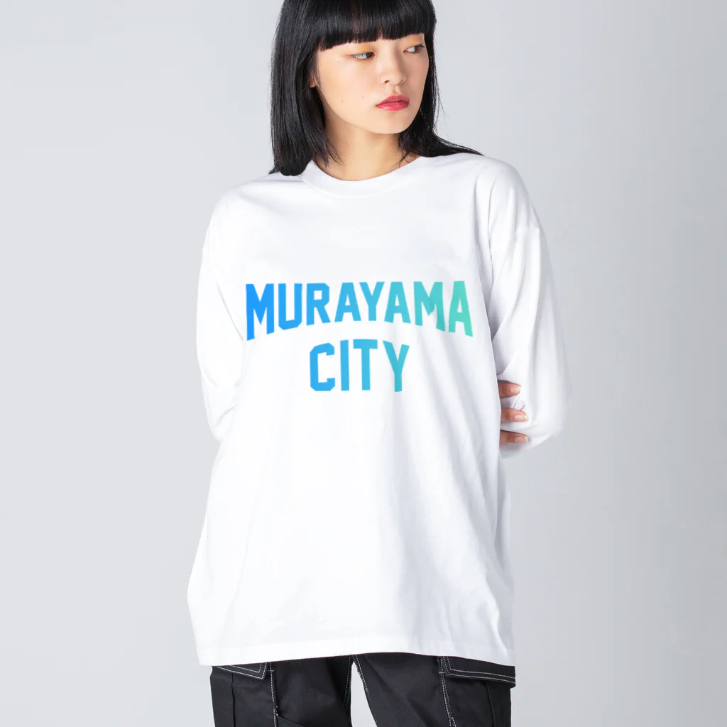 JIMOTO Wear Local Japanの村山市 MURAYAMA CITY ビッグシルエットロングスリーブTシャツ