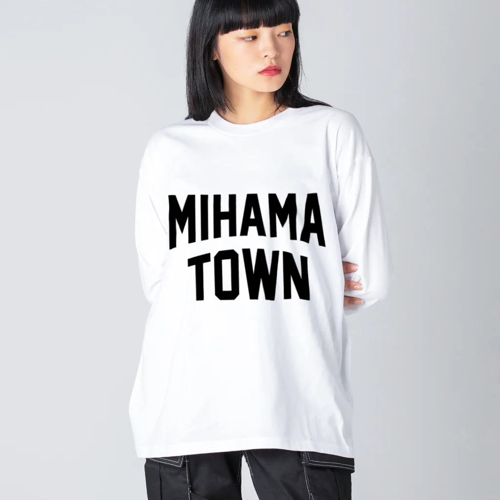 JIMOTOE Wear Local Japanの美浜町 MIHAMA TOWN ビッグシルエットロングスリーブTシャツ