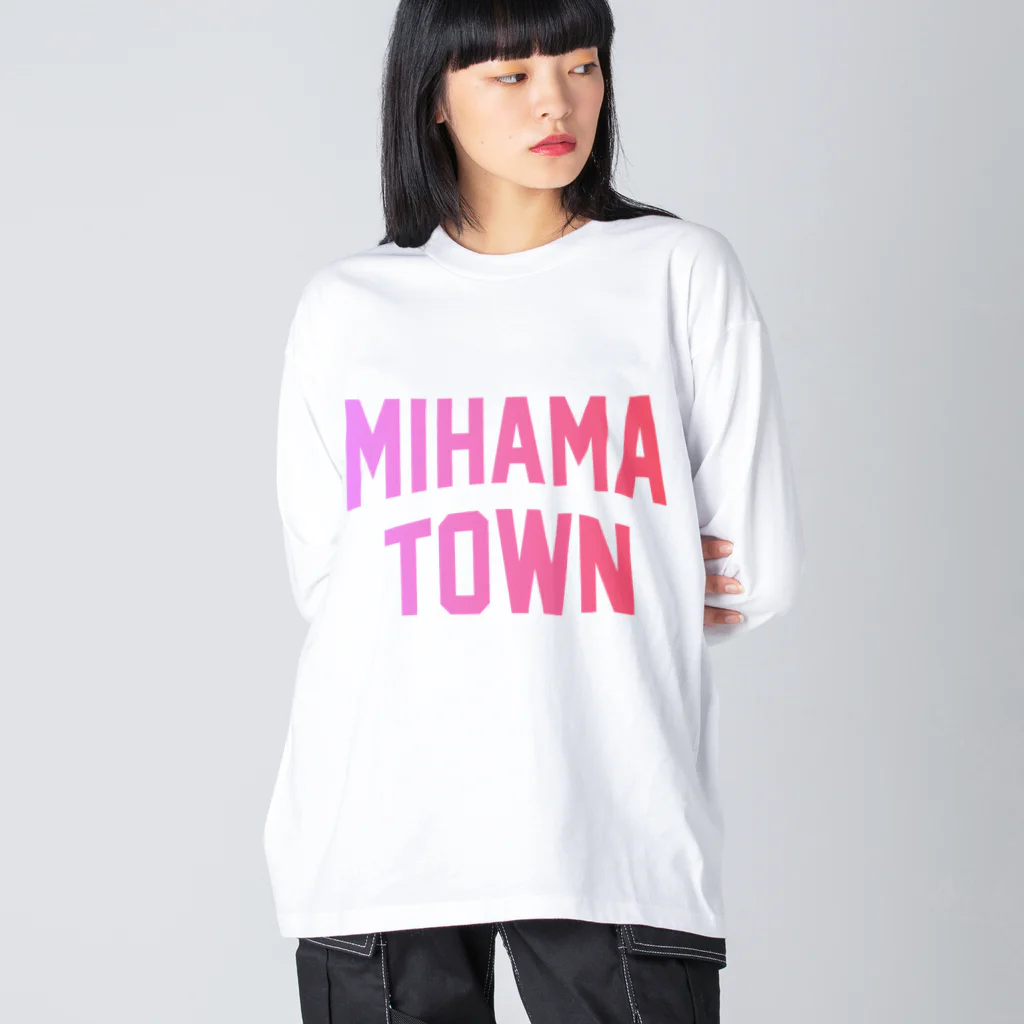 JIMOTOE Wear Local Japanの美浜町 MIHAMA TOWN ビッグシルエットロングスリーブTシャツ