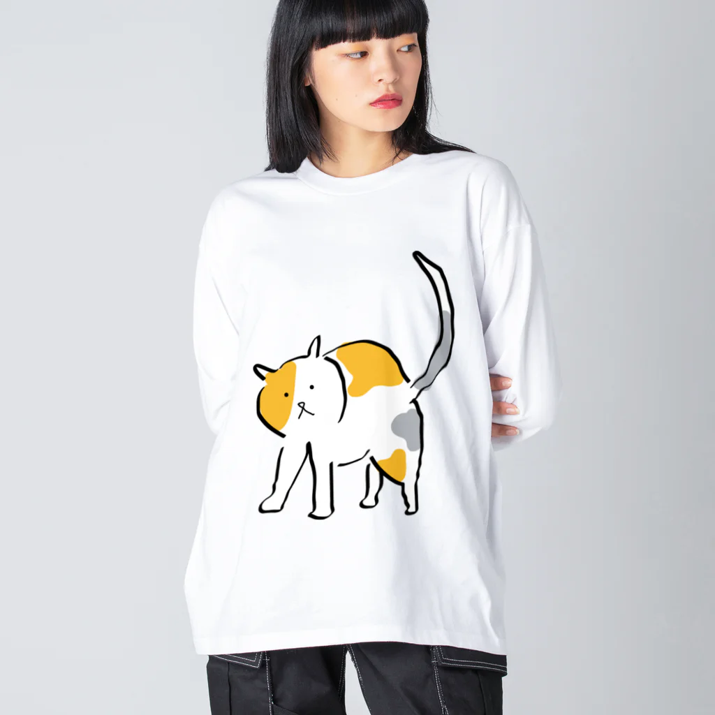 キャットニャーのCalm Catt（カームキャット） ビッグシルエットロングスリーブTシャツ