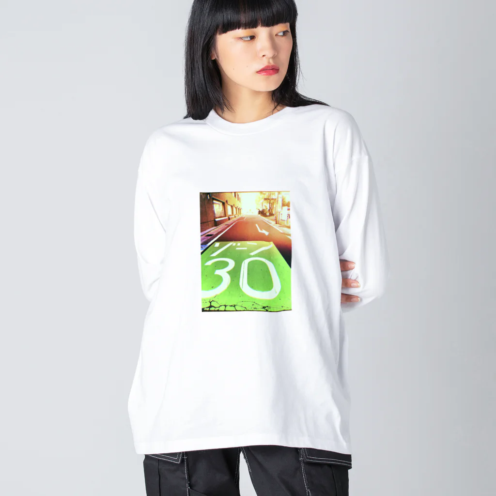 D’s　SHOPのゾーン30 Big Long Sleeve T-Shirt