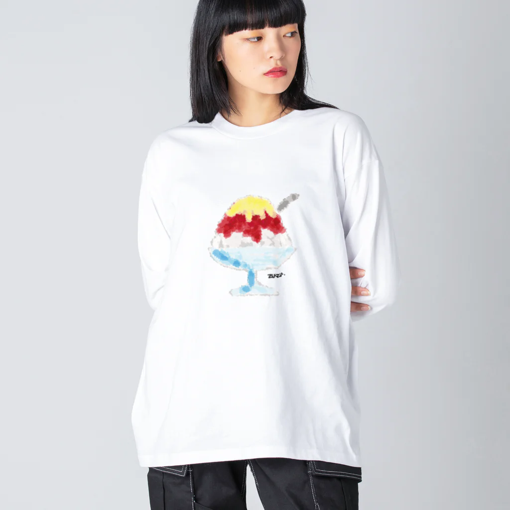 suisuiのいちご練乳かき氷 Big Long Sleeve T-Shirt