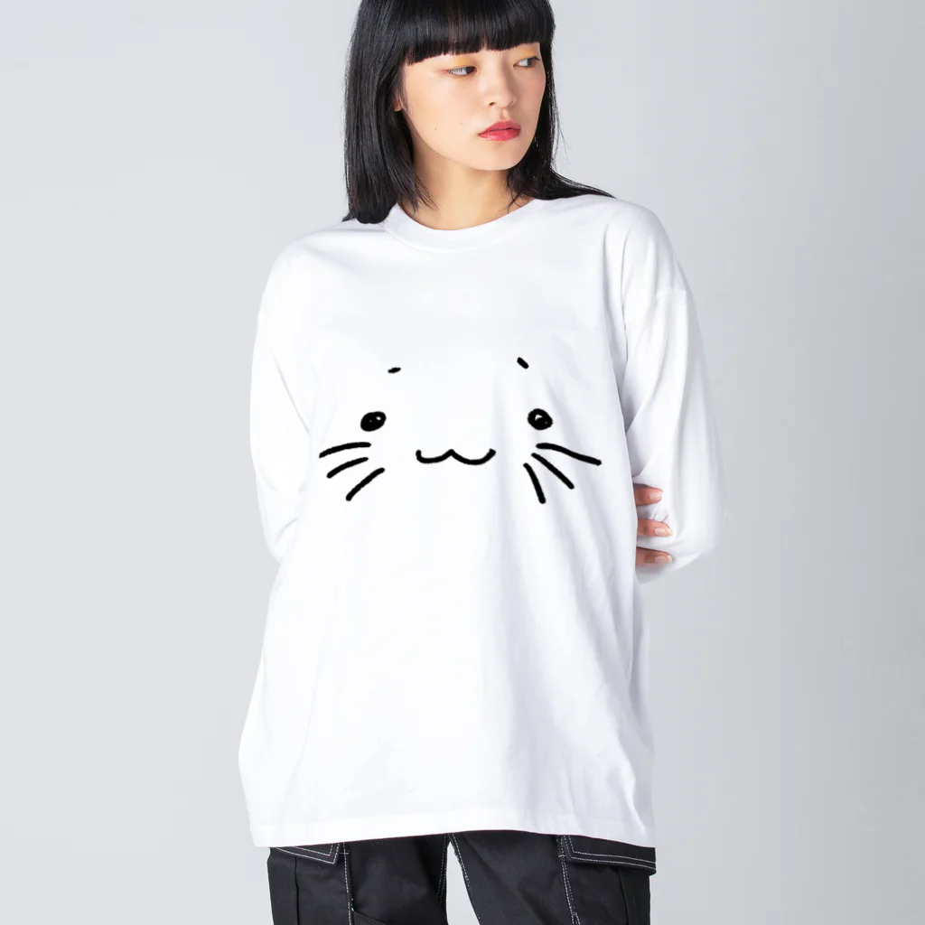 Riotoのうにゃーん ビッグシルエットロングスリーブTシャツ