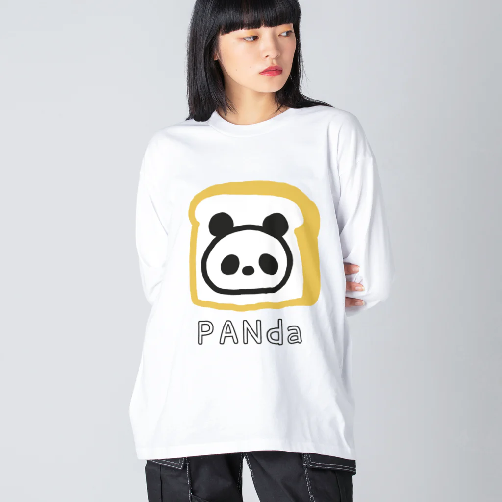 m-osachiのPANda　パンダ ビッグシルエットロングスリーブTシャツ