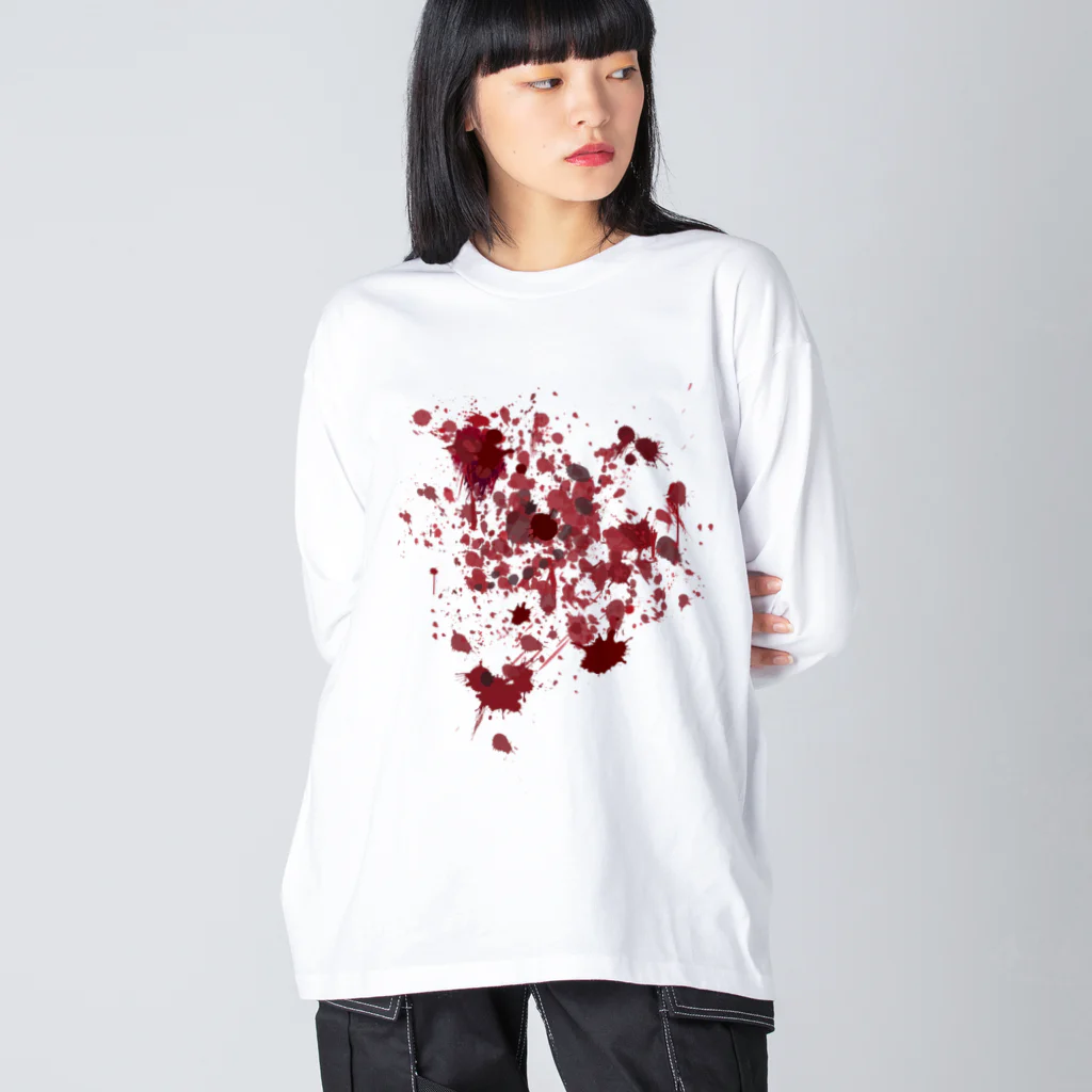 ユメデマデの赤い血 Big Long Sleeve T-Shirt