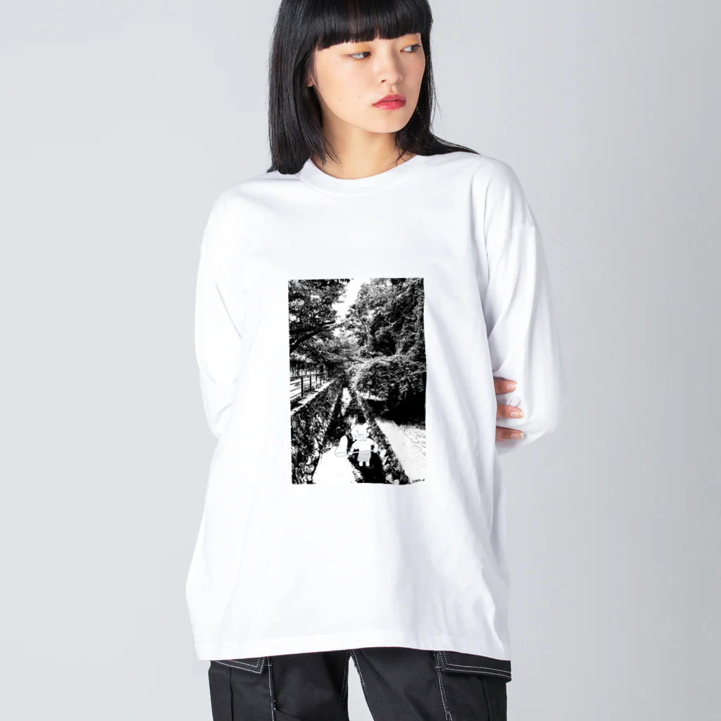 新居ナオの夏の川遊び Big Long Sleeve T-Shirt