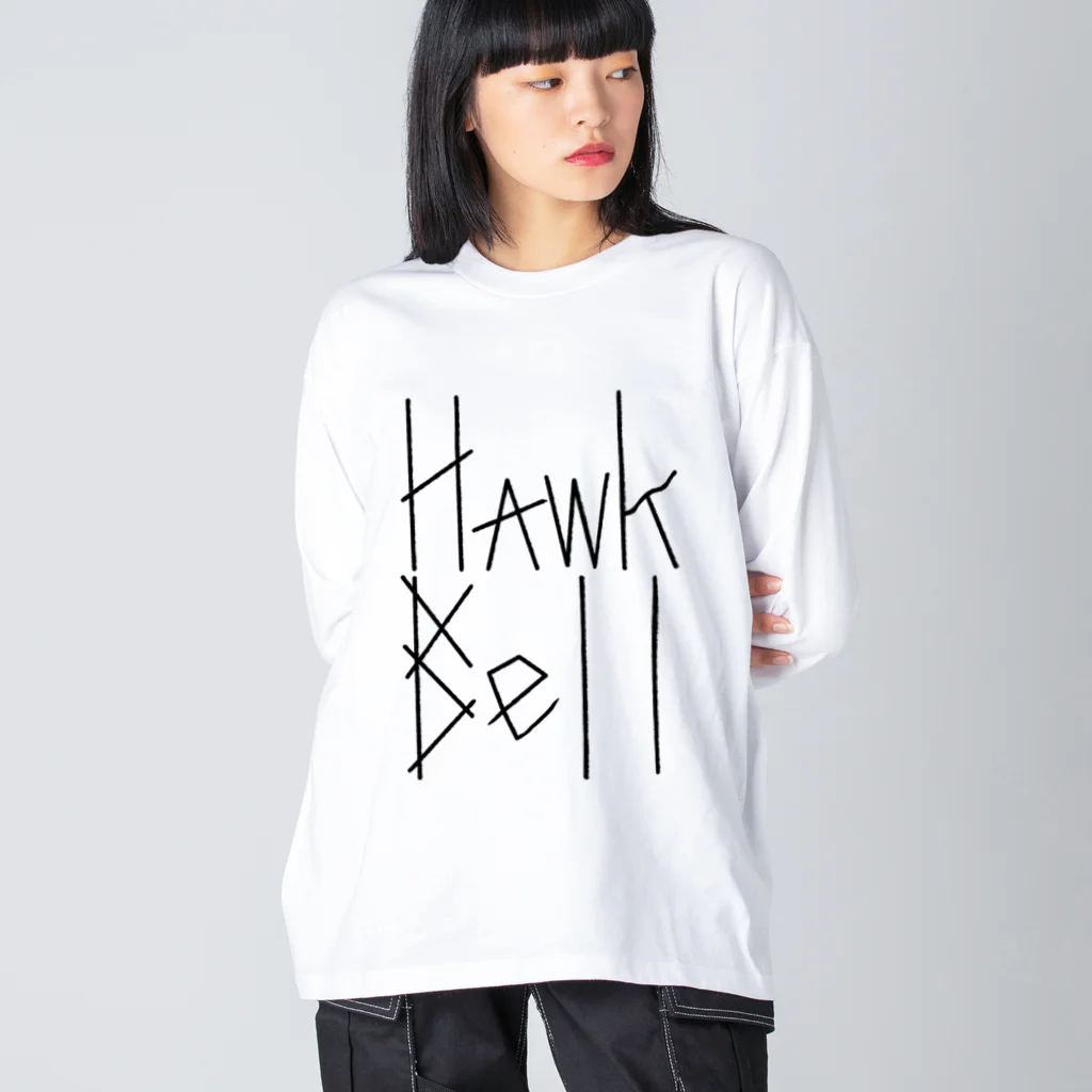 T.U.W².O.B.A. AP SHOPのHawk Bell Logo Black Big Long Sleeve T-Shirt