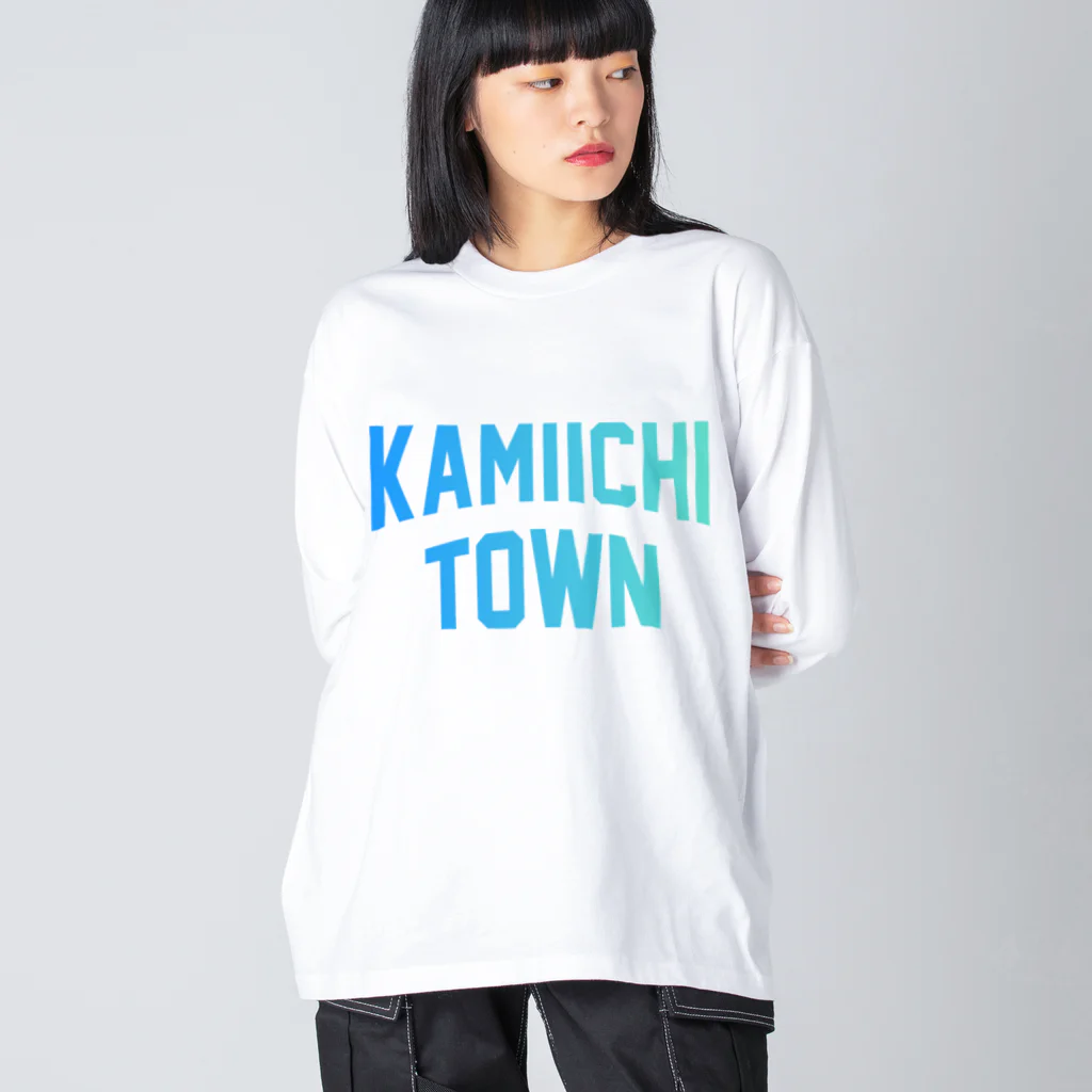 JIMOTOE Wear Local Japanの上市町 KAMIICHI TOWN ビッグシルエットロングスリーブTシャツ