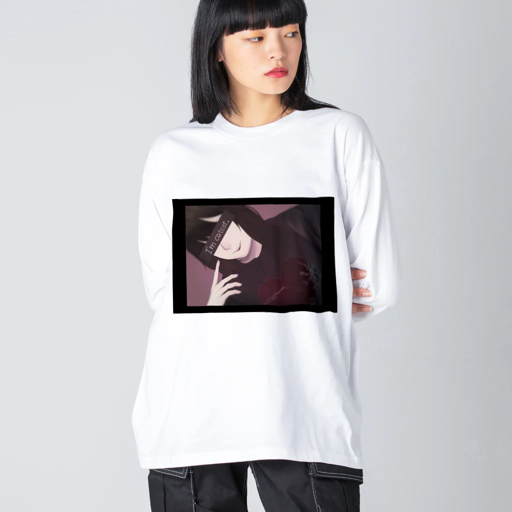 唯ちょ(Yuucho)のI'm cutest. Big Long Sleeve T-Shirt