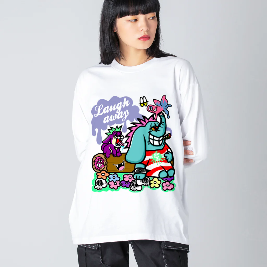 grind popのgp-Beautiful Dreamer Big Long Sleeve T-Shirt