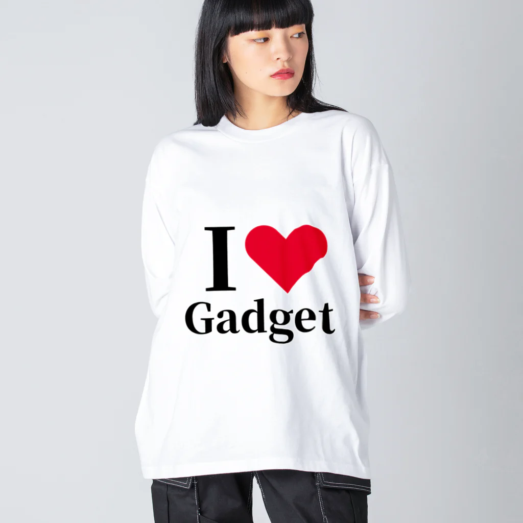 harusaraショップのI LOVE ガジェットグッズ Big Long Sleeve T-Shirt