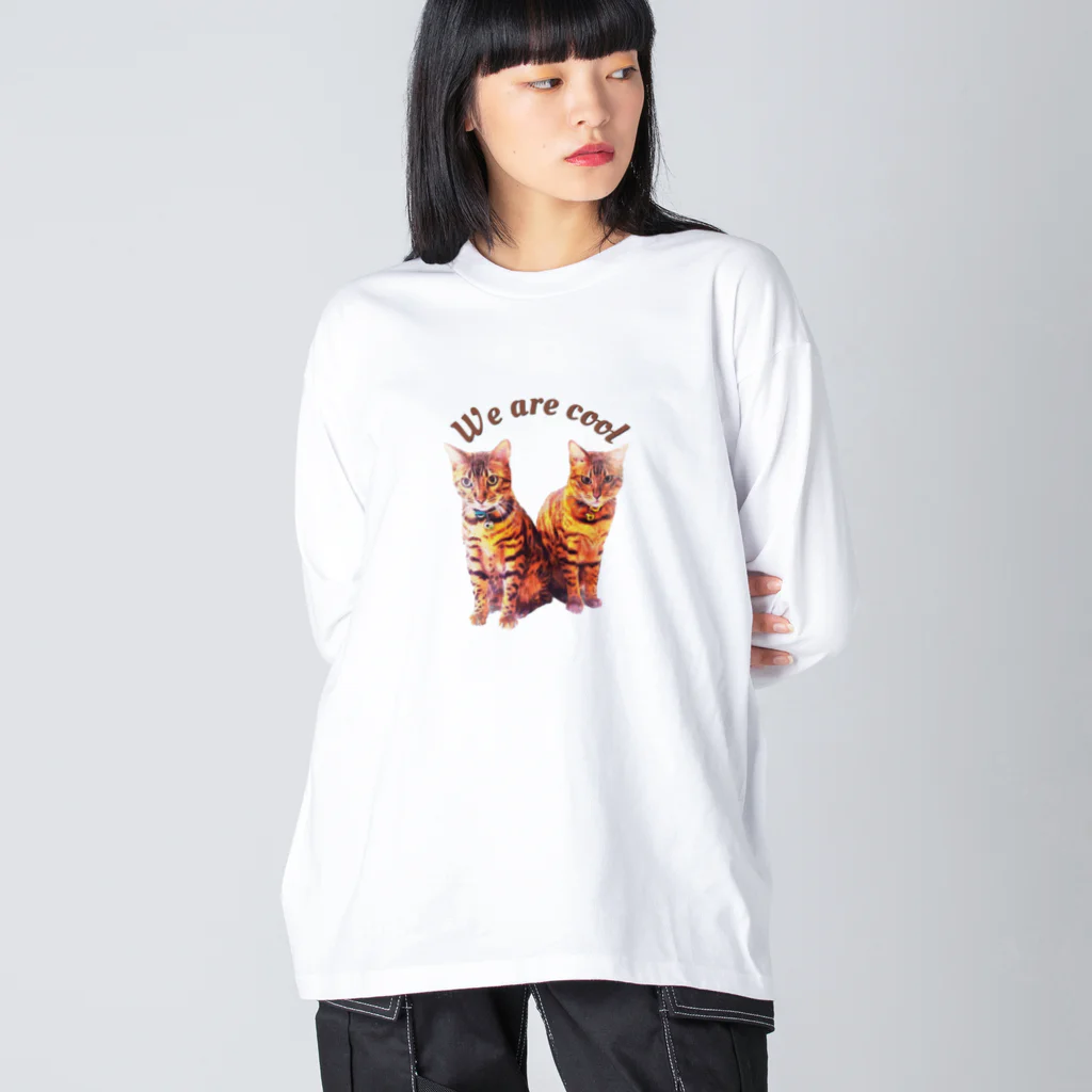 にゃんたまHOUSEのニコノア「僕達イケメン」 Big Long Sleeve T-Shirt