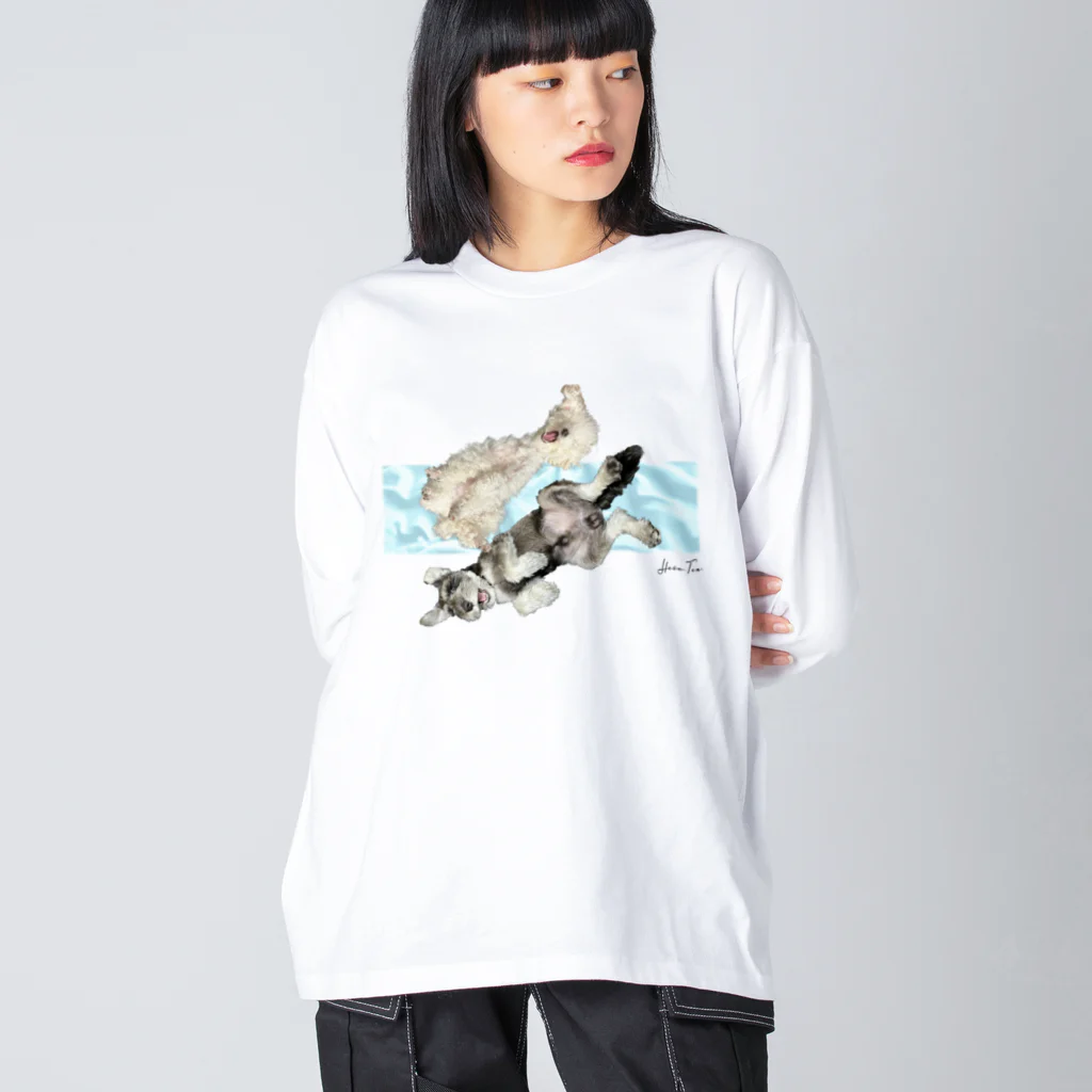 inutodayのsuyamatthew_HesoTen ビッグシルエットロングスリーブTシャツ