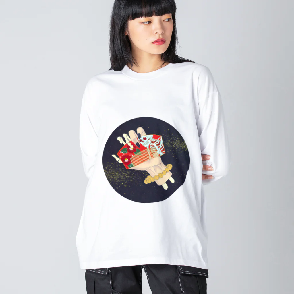 采-aya-の櫛 Big Long Sleeve T-Shirt