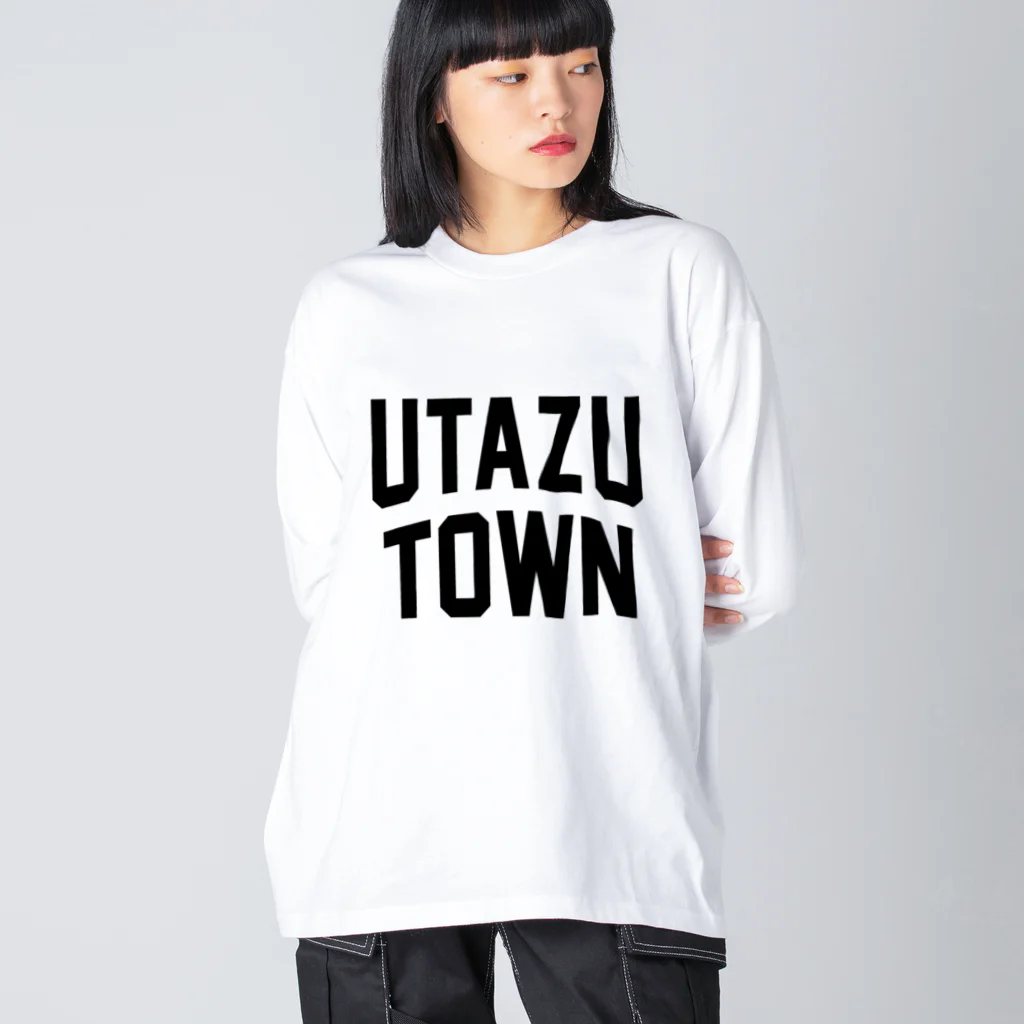 JIMOTOE Wear Local Japanの宇多津町 UTAZU TOWN ビッグシルエットロングスリーブTシャツ