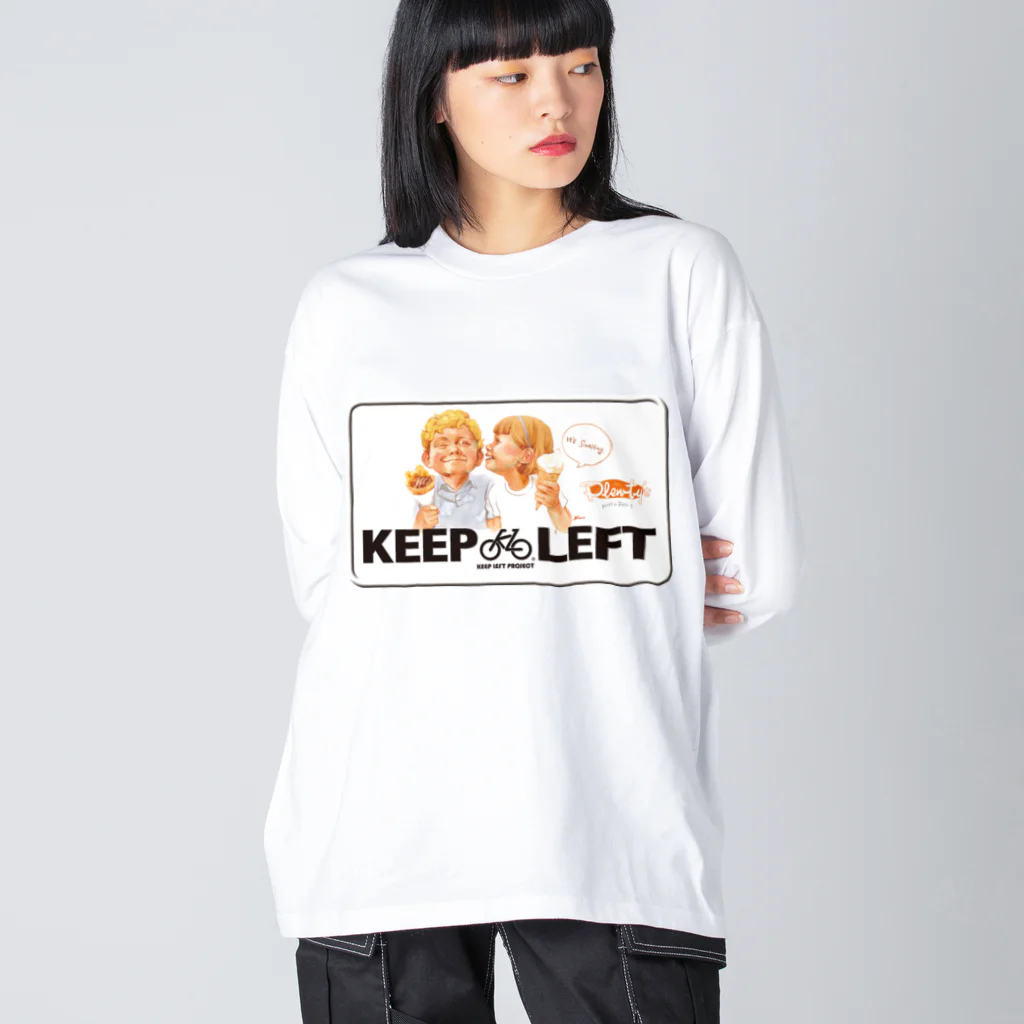 KEEP LEFT PROJECTのKEEP LEFT plenty's ビッグシルエットロングスリーブTシャツ