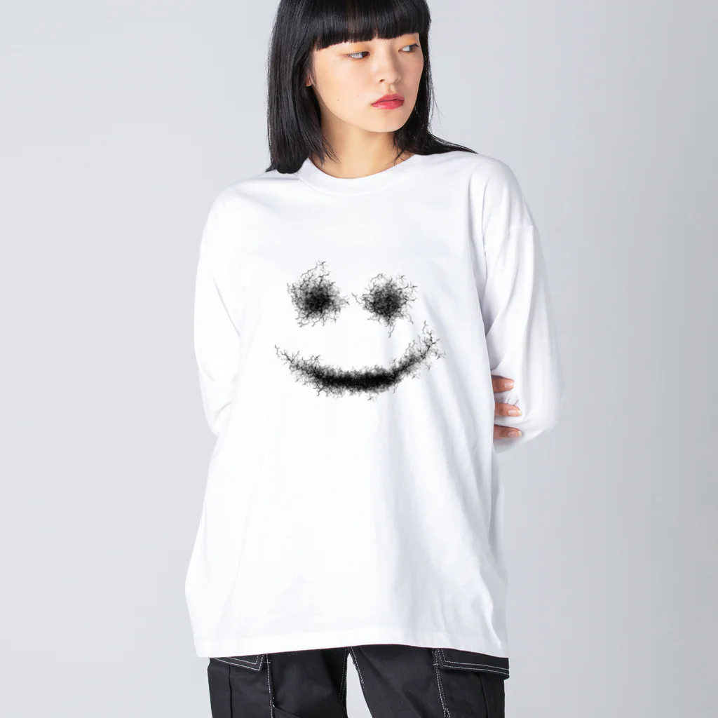 Yamadatinkuのスマイル Big Long Sleeve T-Shirt