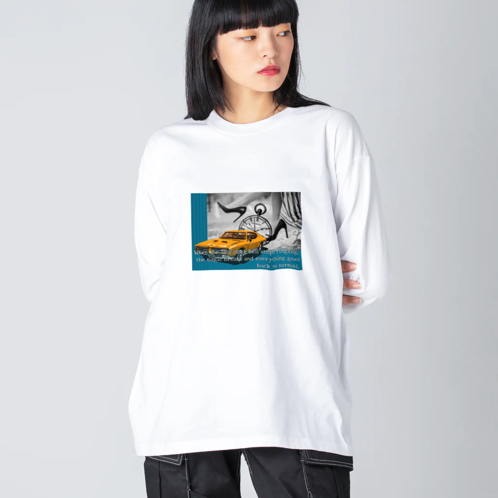 insparation｡   --- ｲﾝｽﾋﾟﾚｰｼｮﾝ｡の０時の魔法 Big Long Sleeve T-Shirt