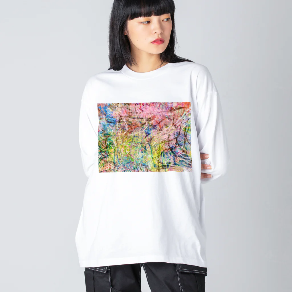 mikoのかくれんぼ ビッグシルエットロングスリーブTシャツ