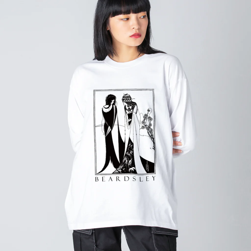 Hungry Freaksのビアズリー「ヨハネとサロメ」 Big Long Sleeve T-Shirt