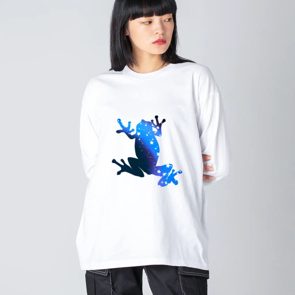 chicodeza by suzuriのスタダーストフロッグ Big Long Sleeve T-Shirt