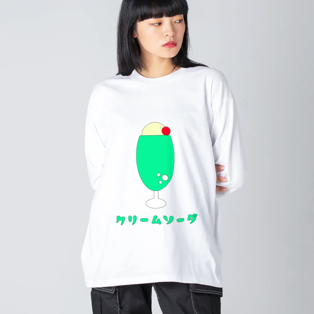 ルートプラス福島のクリームソーダ Big Long Sleeve T-Shirt