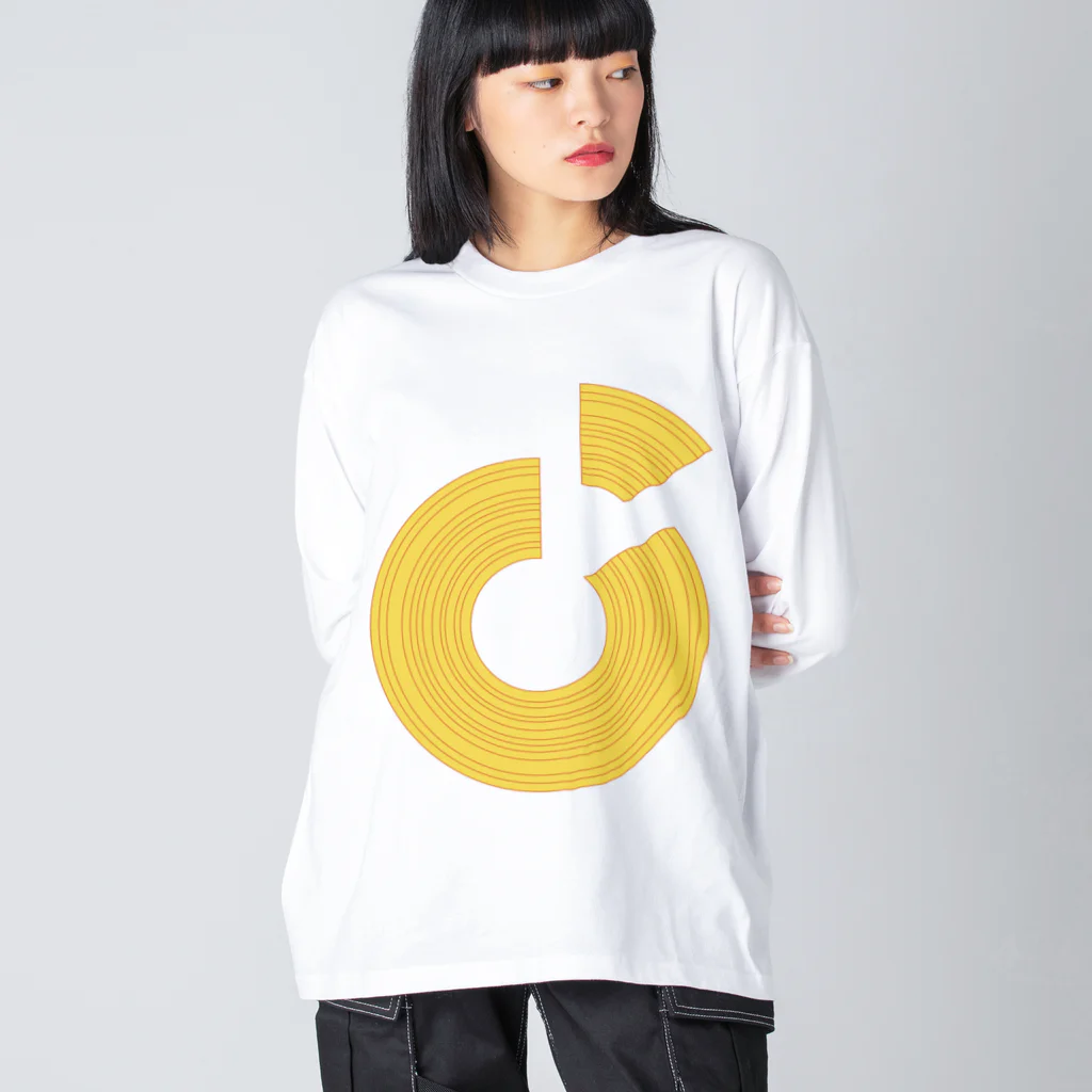 miyan's kitchenのバウムバウム Big Long Sleeve T-Shirt