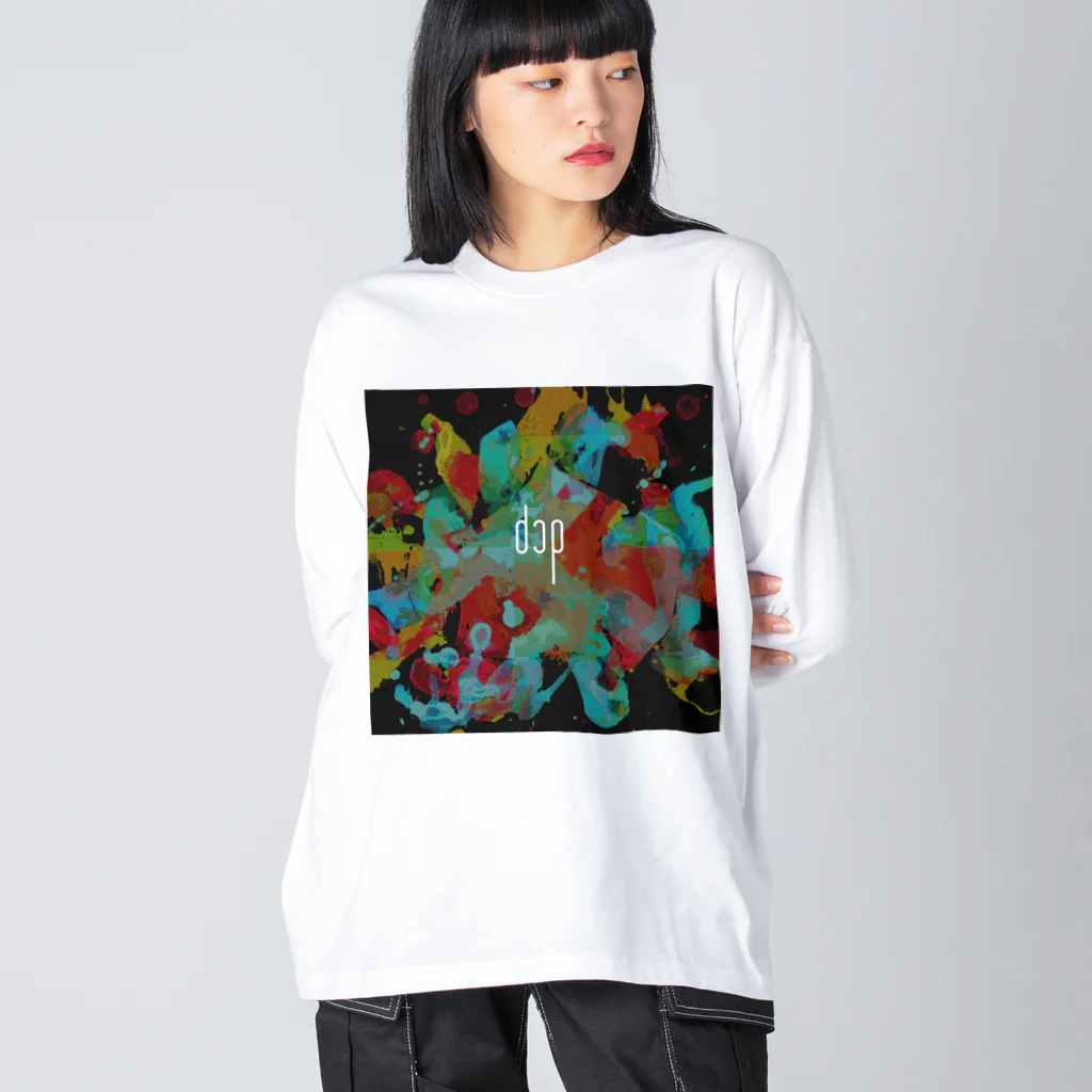 dcp オフィシャルグッズのdcpロゴ Big Long Sleeve T-Shirt