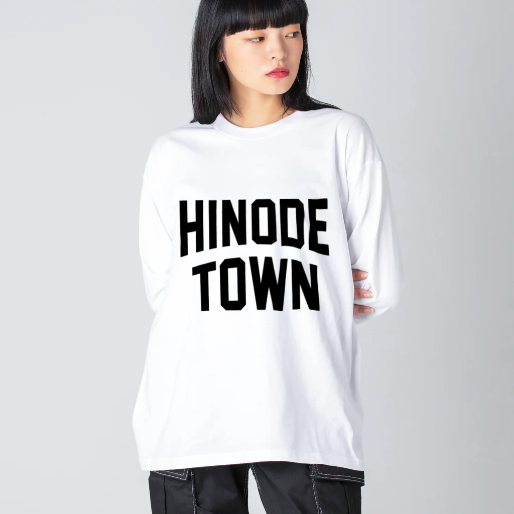 JIMOTOE Wear Local Japanの日の出町 HINODE TOWN Big Long Sleeve T-Shirt