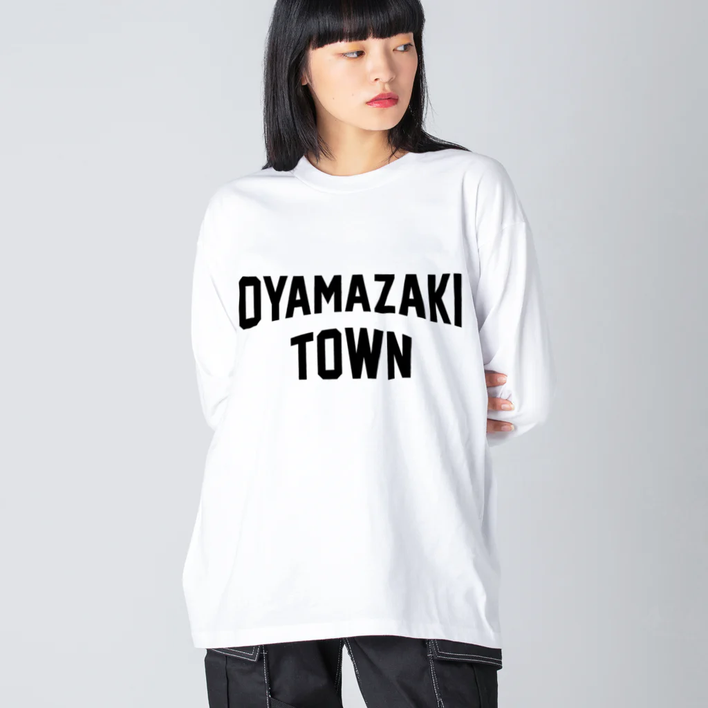 JIMOTOE Wear Local Japanの大山崎町 OYAMAZAKI TOWN Big Long Sleeve T-Shirt