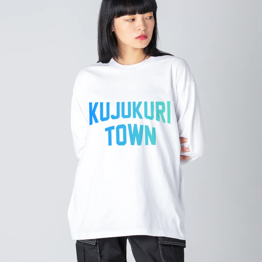 JIMOTOE Wear Local Japanの九十九里町 KUJUKURI TOWN Big Long Sleeve T-Shirt