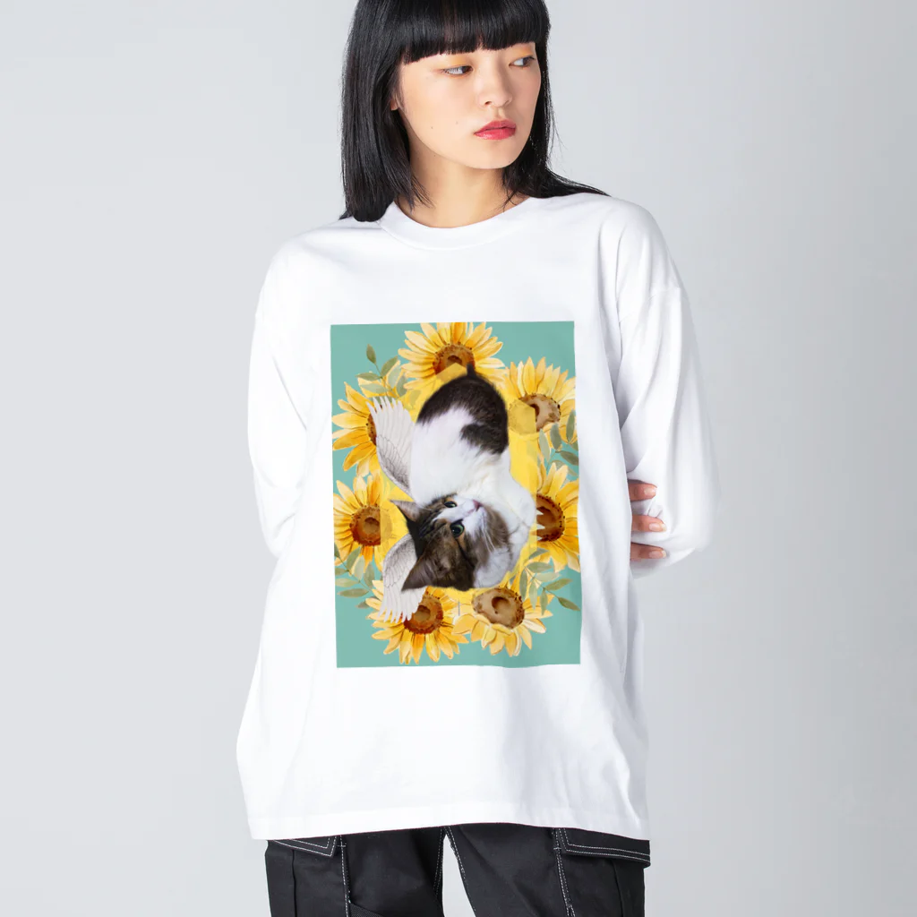 momo_emiの秋　モモエミ ビッグシルエットロングスリーブTシャツ