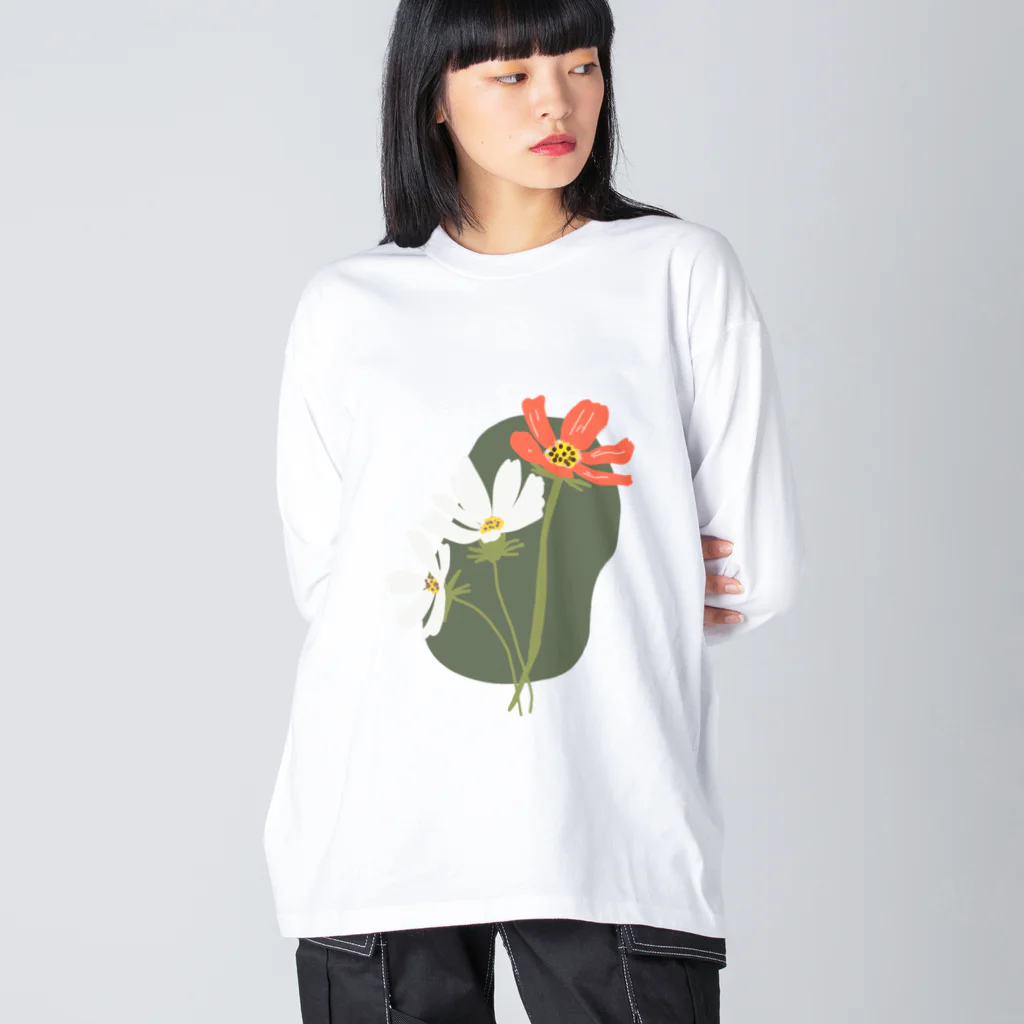 ちさのコスモス Big Long Sleeve T-Shirt