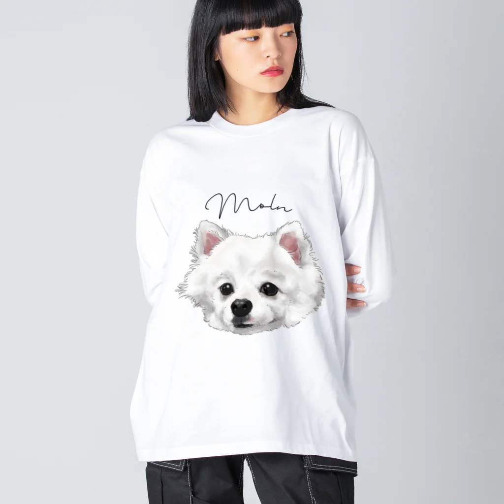 みきぞーん｜保護猫 ミッキー画伯と肉球とおともだちのmoln Big Long Sleeve T-Shirt