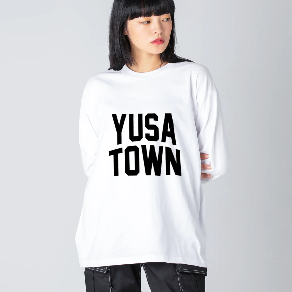 JIMOTO Wear Local Japanの遊佐町 YUSA TOWN ビッグシルエットロングスリーブTシャツ