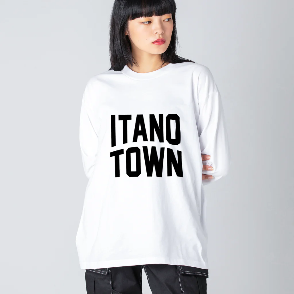 JIMOTOE Wear Local Japanの板野町 ITANO TOWN Big Long Sleeve T-Shirt
