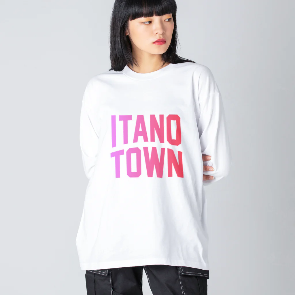JIMOTOE Wear Local Japanの板野町 ITANO TOWN Big Long Sleeve T-Shirt