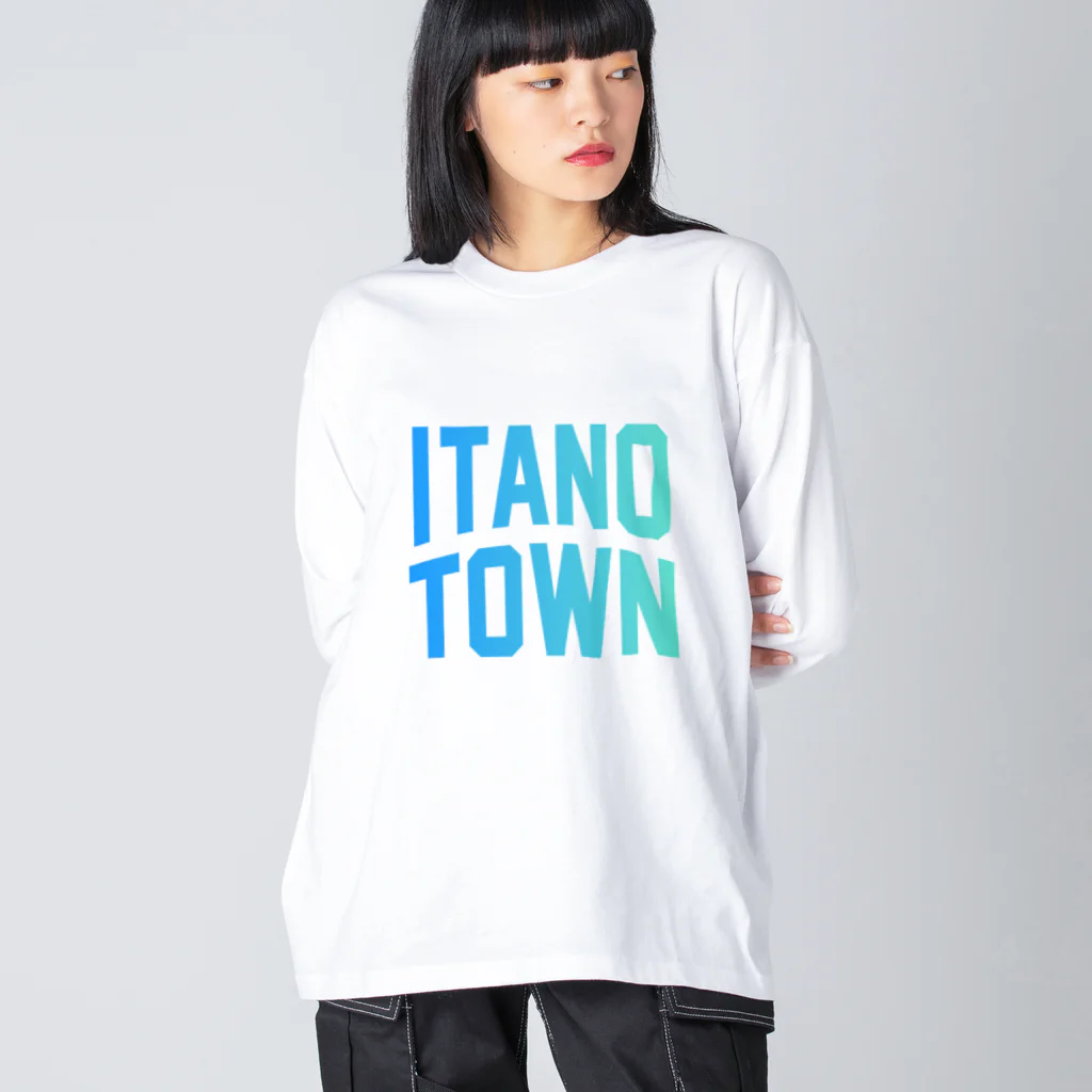 JIMOTOE Wear Local Japanの板野町 ITANO TOWN Big Long Sleeve T-Shirt