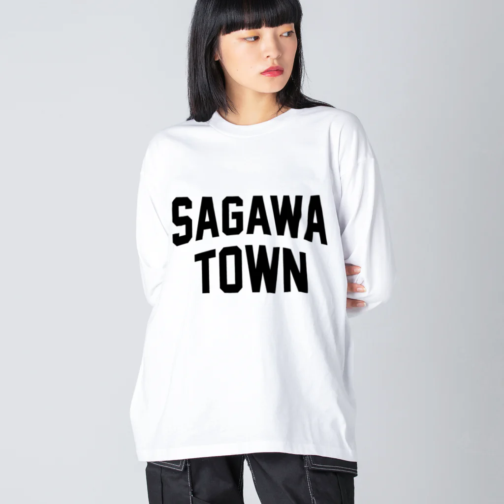 JIMOTOE Wear Local Japanの佐川町 SAGAWA TOWN ビッグシルエットロングスリーブTシャツ