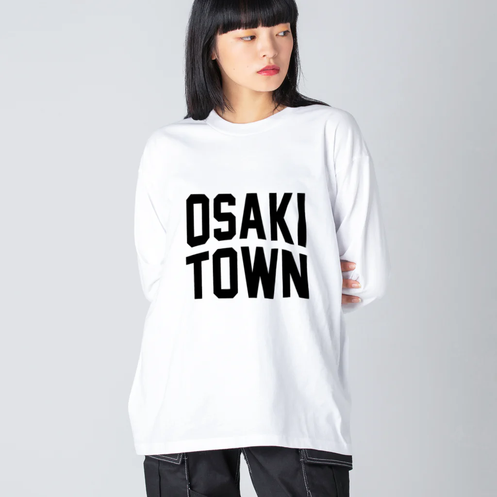 JIMOTOE Wear Local Japanの大崎町 OSAKI TOWN ビッグシルエットロングスリーブTシャツ