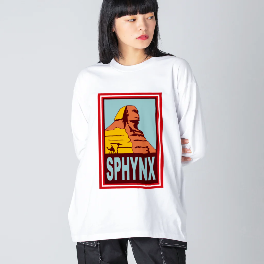 3800-MARKET-NEOのSPHINX ビッグシルエットロングスリーブTシャツ