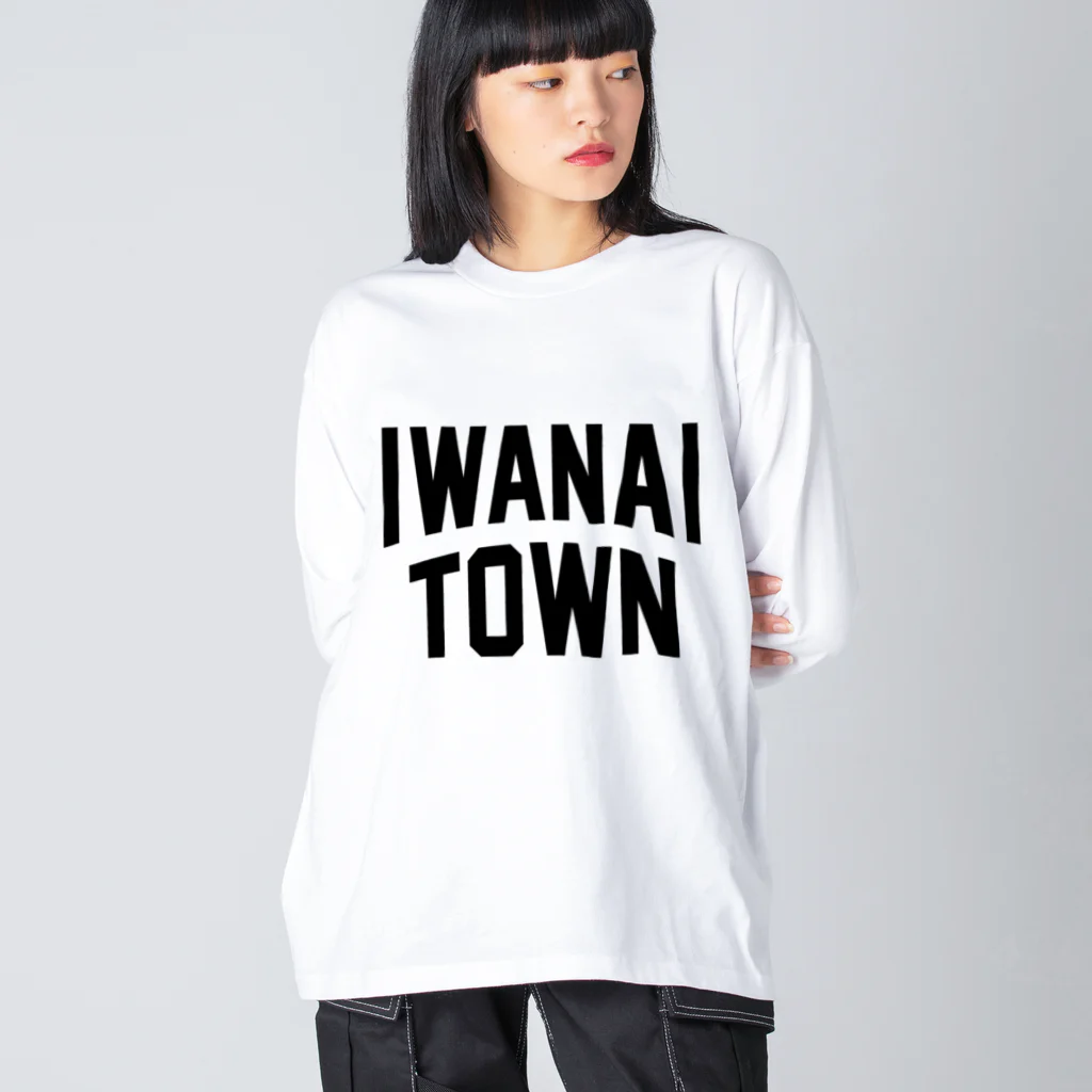 JIMOTO Wear Local Japanの岩内町 IWANAI TOWN ビッグシルエットロングスリーブTシャツ