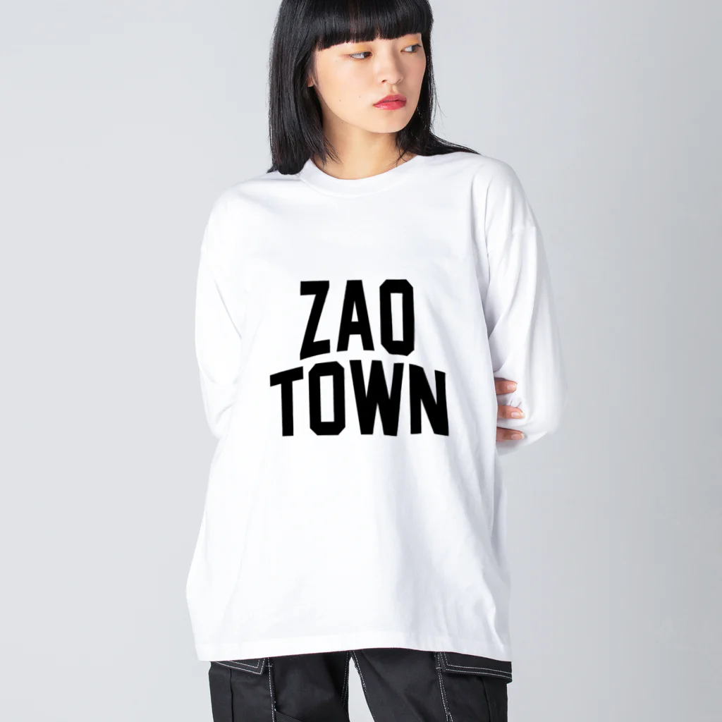 JIMOTOE Wear Local Japanの蔵王町 ZAO TOWN ビッグシルエットロングスリーブTシャツ