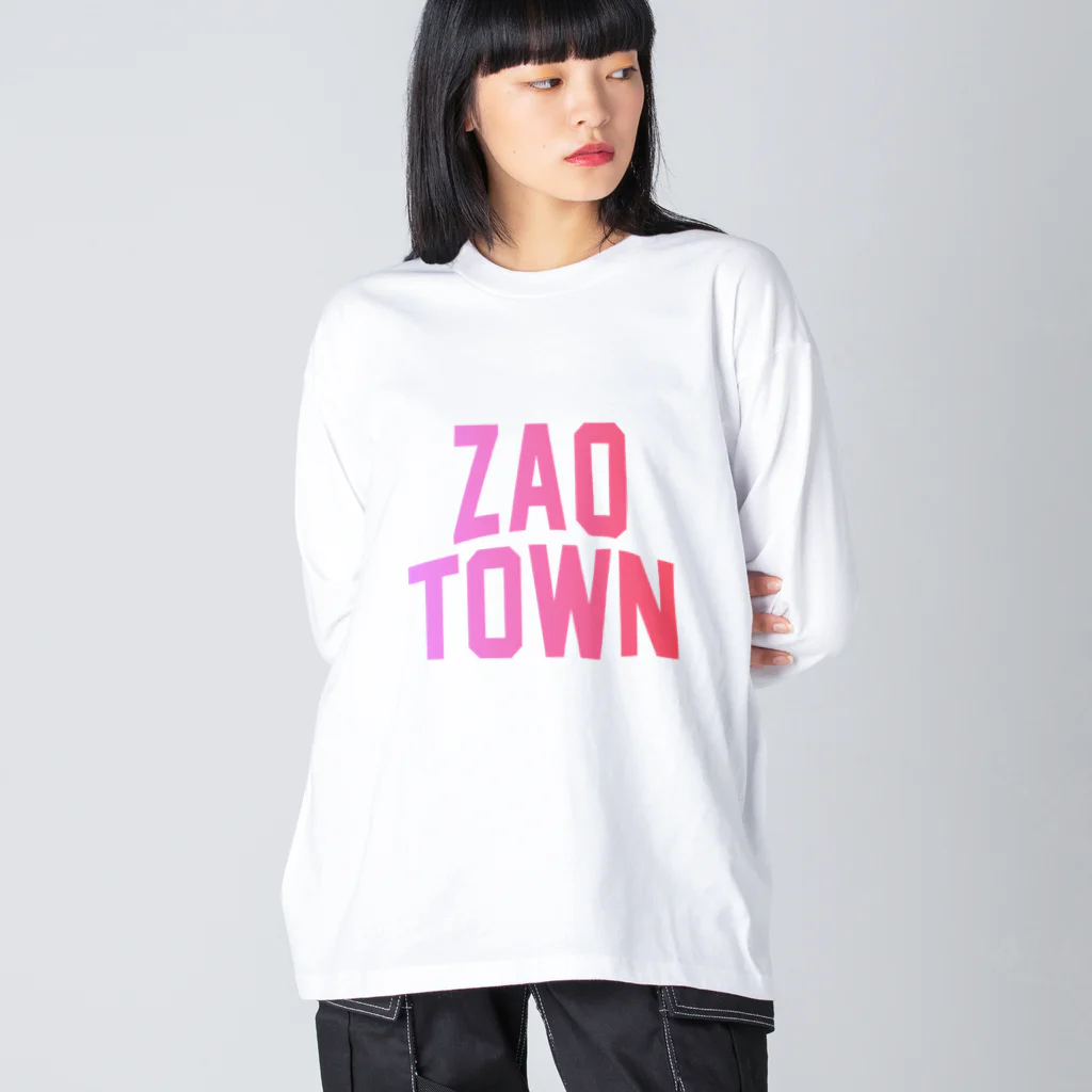 JIMOTOE Wear Local Japanの蔵王町 ZAO TOWN ビッグシルエットロングスリーブTシャツ